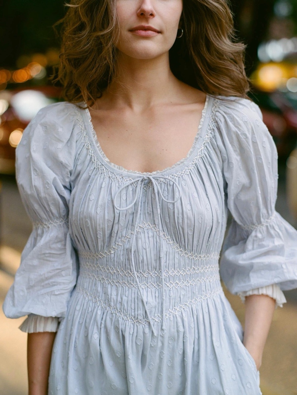 The Judith Dress in Mist NWT